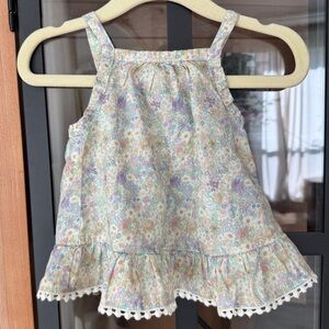 Jamie Kay mayflower dress eyelet floral print baby girl ruffle cotton